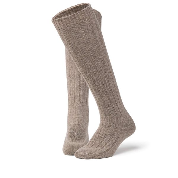 Hovedbilde Oims Knee Wool Sock - Natural brown (5 pack)